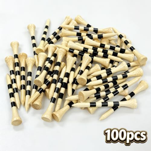 Wooden Golf Tees, 2-3/4" Long Tees Golf 100 Count - Image 7