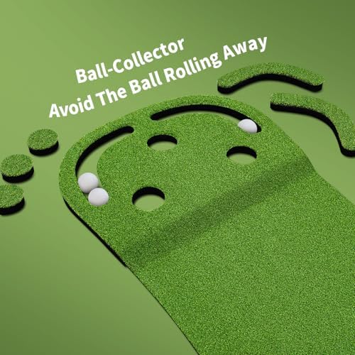 Wekin Indoor Putting Green, 2x8ft Artificial Turf Putting Green - Image 3