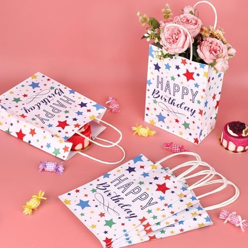 Hxezoc 12 Pieces Birthday Gift Bags - Image 4