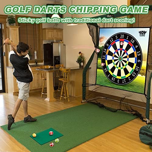 TOY Life Chipping Golf Game Mat Indoor Outdoor Games - Image 2