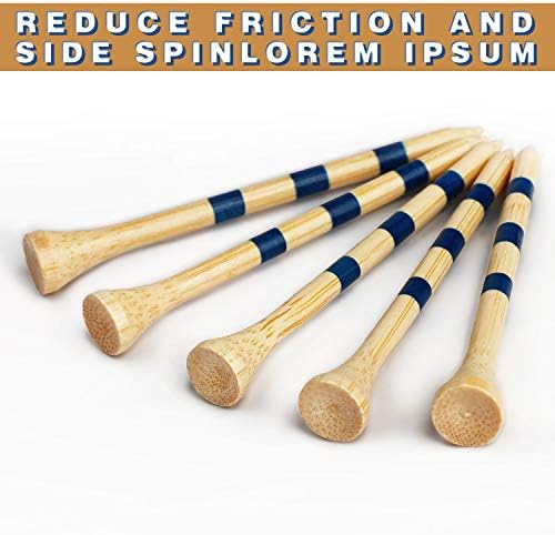 CHAMPKEY Premium Bamboo Golf Tees 170 Pack - Image 4
