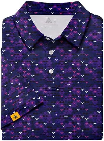 ZITY Mens Golf Polo Shirts Short Sleeve UPF 50+ Moisture Wicking Tshirt - Image 7