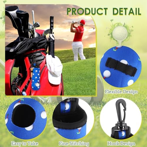 WILLBOND 24 Pcs Golf Ball Holder Pouch - Image 6