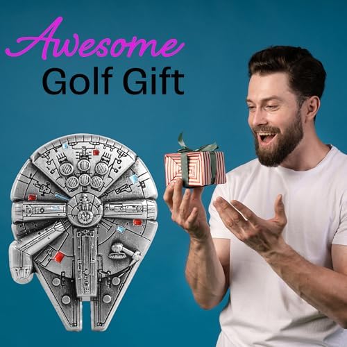 ZEETY Spaceship Golf Ball Marker, Funny Golf Accessories, Golf Gifts - Image 5