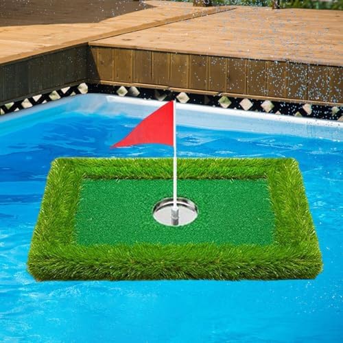 Pool Float Golf Green, Supplies Portable, Training Golf Putting Mat, Chipping - Image 4