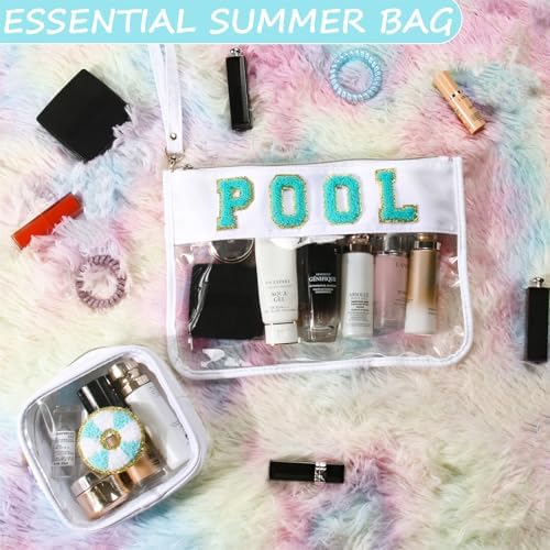 BuyCard 2 Pcs Pool Bag Cosmetic Makeup Bag - Image 4