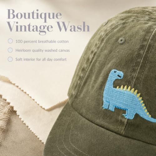 Mud Pie Children's Embroidered Hat - Image 3