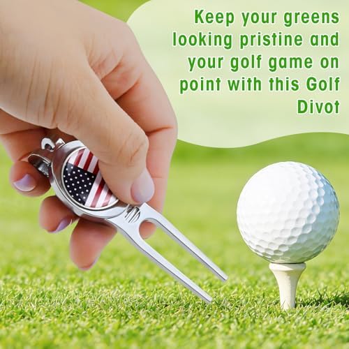 CHIVENIDO Divot Tool Divot Repair Tool, Premium Golf Divot Tool Golf Ball Maker - Image 3