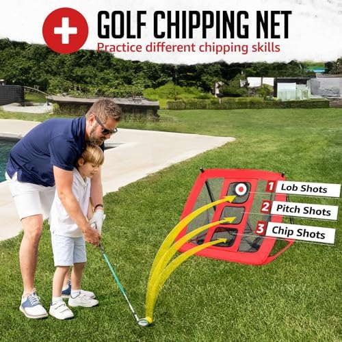 ZEALFEEL Golf Net, 10 x 7 ft Hitting Practice Set - Image 6