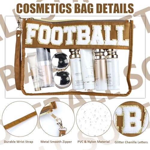 BuyCard 2 Pcs Football Gifts Makeup Bag - Image 3