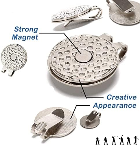 Golf Ball Markers with Hat Clips - Image 3