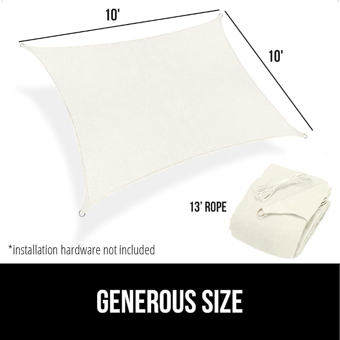 GORILLA GRIP Heavy Duty Sun Shade, UV Protection Fade Tear and Rust Resistant - Image 9