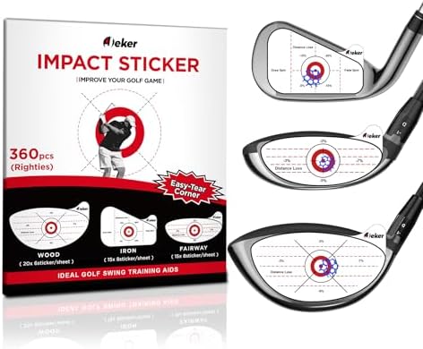 Golf Impact Tape for Iron, Wood and Fairway Clubs by iJekerOutdoor