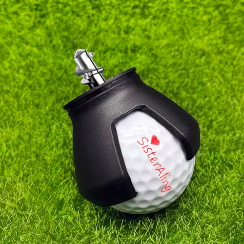 3-Prong Golf Ball Retriever Grabber Pick Up, Back Saver Claw Put On Putter Grip - Image 2