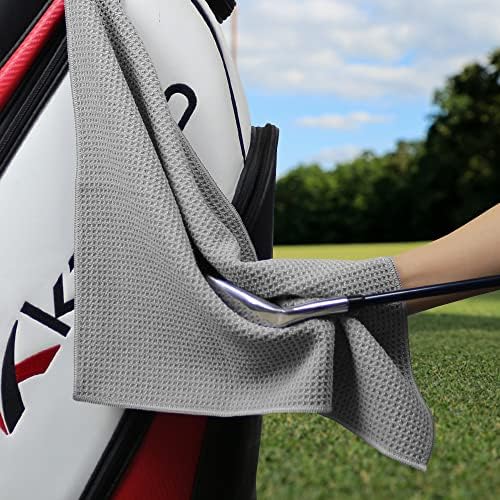 Myartte 2pcs Golf Towels for Golf Bag for Men Women Golfer Microfiber Fabric - Image 4