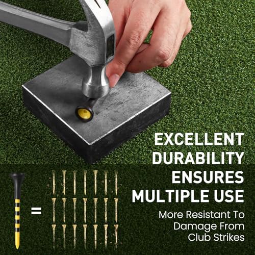 FINGER TEN Unbreakable Plastic Golf Tees - Image 5