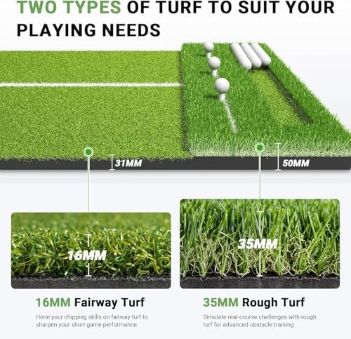Golf Hitting Mat, 31mm Thickened Mat - Image 4