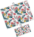 Tropical Floral Golf Towel 2 Packs by Unknown