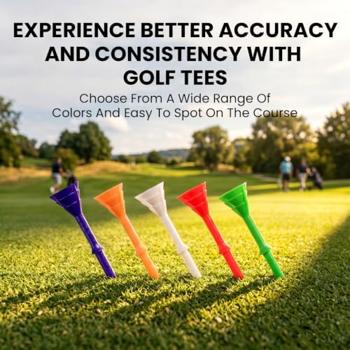 FINGER TEN Golf Tees Plastic 3 1/4 Inch 12/24/60 Pack - Image 6