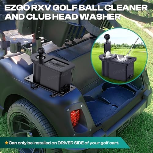 DRIVE UP Golf Cart Ball Washer and Club Head Cleaner Kit, Suitable - Image 2