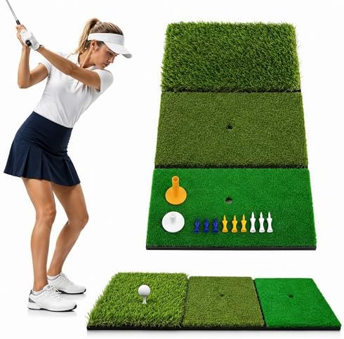 Golf Practice Mat Golf Hitting Mat by Unknown