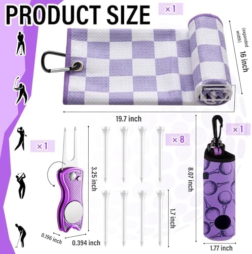 Liliful 12 Pcs Golf Accessories Kit Golf Stuff Gifts - Image 2