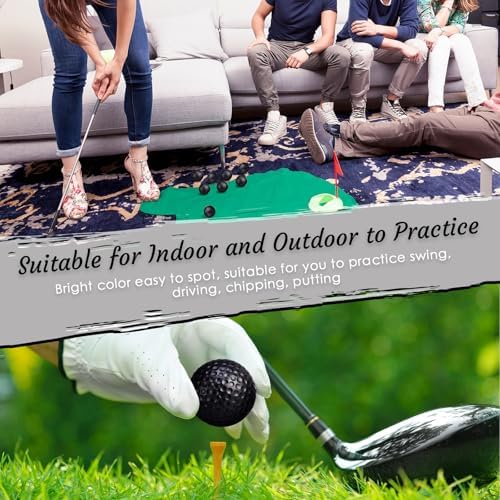 Yunsailing 50 Pack Foam Golf Practice Balls Realistic Feel Flight Training Golf - Image 6