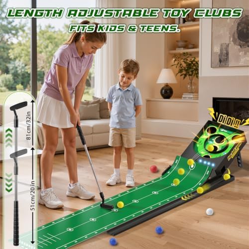 Golf Toy for Kids, 7.8 Ft Golf Game Set - Image 5