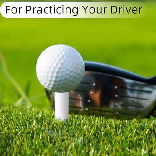 Rubber Golf Tees for Mats, Unbreakable Stable Driving Range Tees for Golf - Image 5