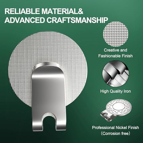 Magnetic Golf Ball Marker Hat Clip Golf Ball Marker Caps Holder Professional - Image 4