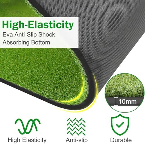 Golf Mat 5x4ft, 26-50mm Golf Hitting Mat - Image 5