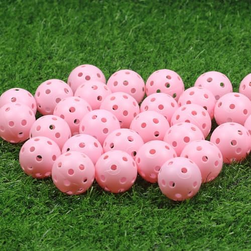 Plastic Golf Balls Practice Limited Flight Golf Training Ball Hollow Swing - Image 6