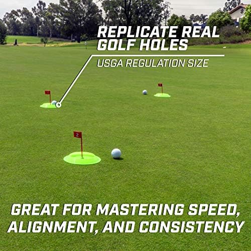 GoSports Pure Putt Challenge Putting Cups 3 Pack - Image 3