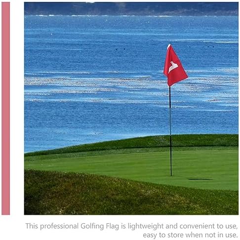 jojofuny 4Pcs Numbered Golf Flags - Image 2