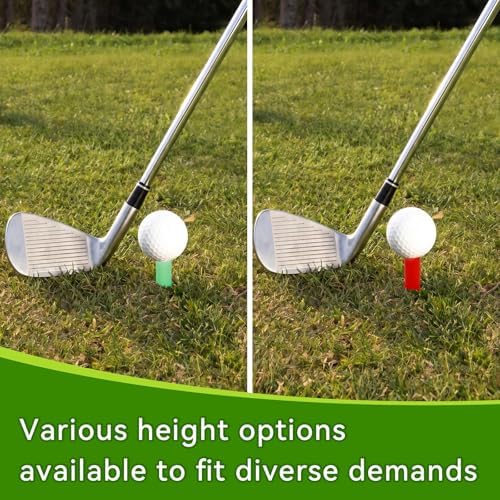 8PCS Rubber Golf Tees with Holder - Image 5
