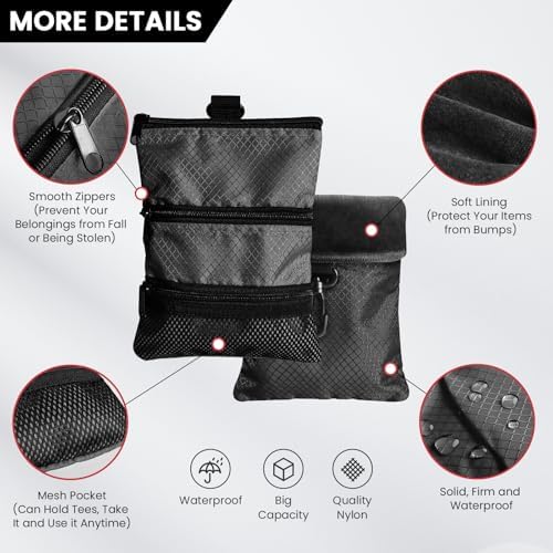 Amy Sport Golf Valuables Pouch Pocket - Image 2