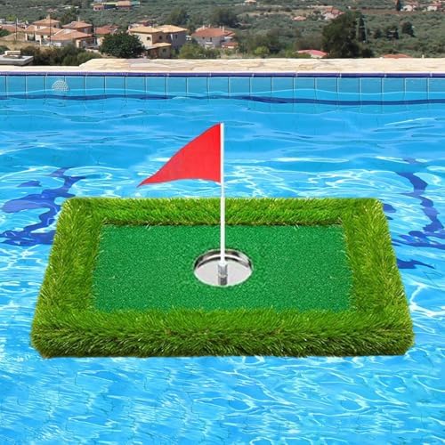 Pool Float Golf Green, Supplies Portable, Training Golf Putting Mat, Chipping - Image 3