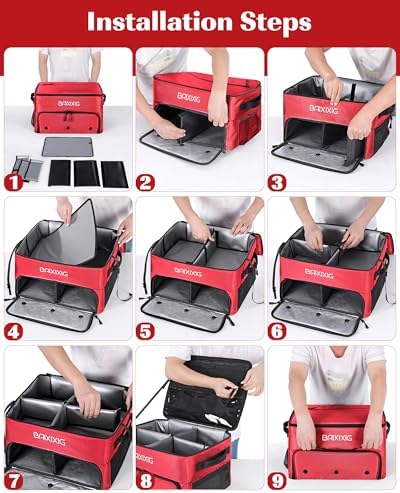 Golf Trunk Organizer, 2-Layer Storage - Image 5