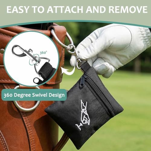 TOGETRUE Golf Tee Pouch, Golf Bag Holder - Image 6