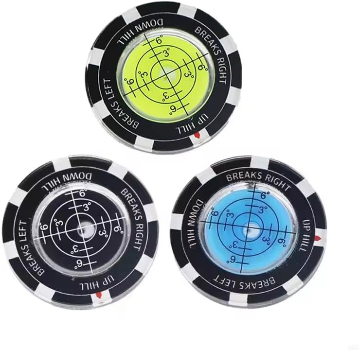 High Precision Golf Tools Leveler Clear&Transparent Ball Marker Golf Slope by Unknown