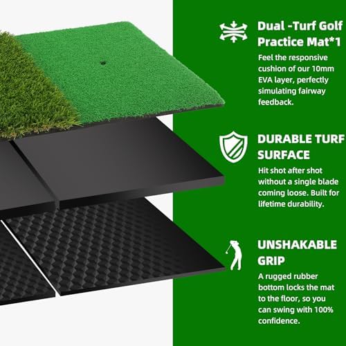 Golf Practice Mat Golf Hitting Mat - Image 4