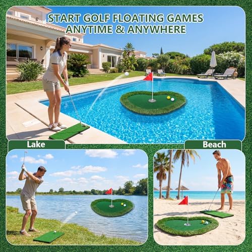 Wekin Floating Golf Putting Green 35"x28" - Image 5