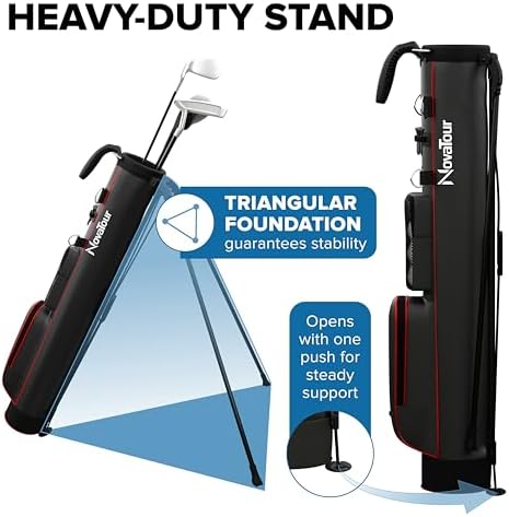 Par 3 Golf Bag, Ultra Lightweight, Small Golf Bag - Image 4