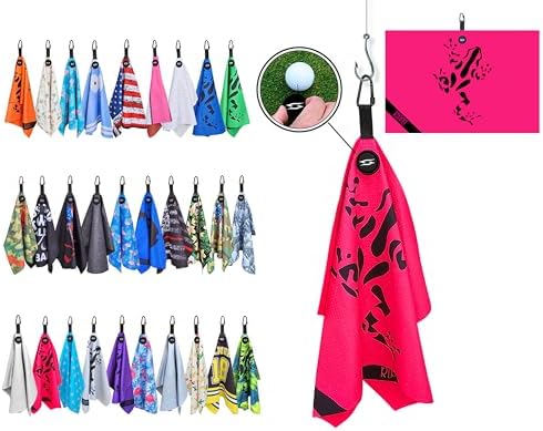Premium Magnetic Golf Towel 16x24 by ScaleWearDesign