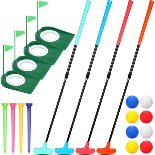 MiniInflat 4 Set Mini Golf Putters by MiniInflat