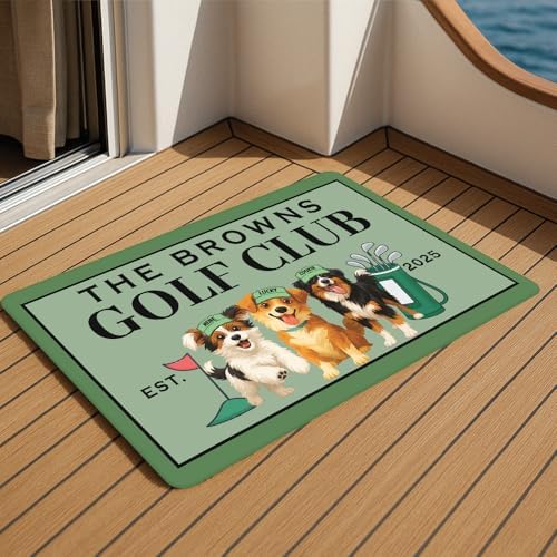 Personalized Golf Welcome Mat - Image 4