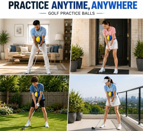2-in-1 Golf Training Aid Ball, Forearm Link & Impact, Fix Slicing, Scooping & - Image 6