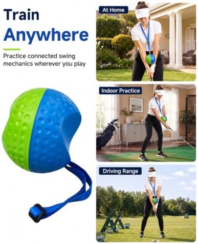 Golf Training Ball Between Arms, The Connector Golf Training Aids - Image 6