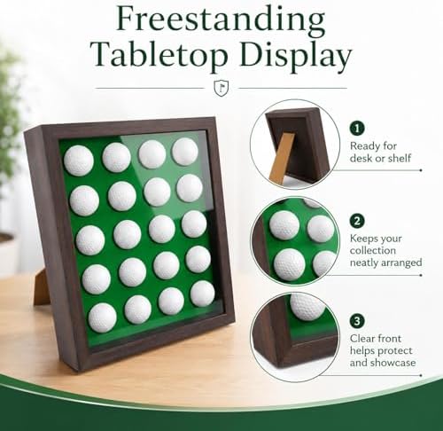 Lewtemi Golf Balls Display Case Frame - Image 5