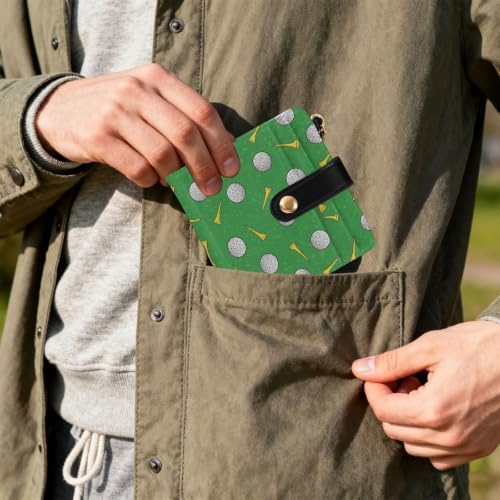 VIGTRO Golf Ball Tee Green Women Wallet RFID Blocking PU Leather Credit Card - Image 6